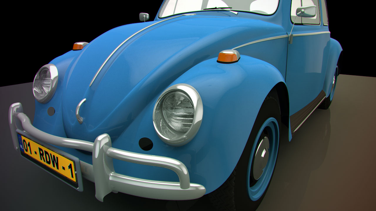3D Volkswagen Beetle